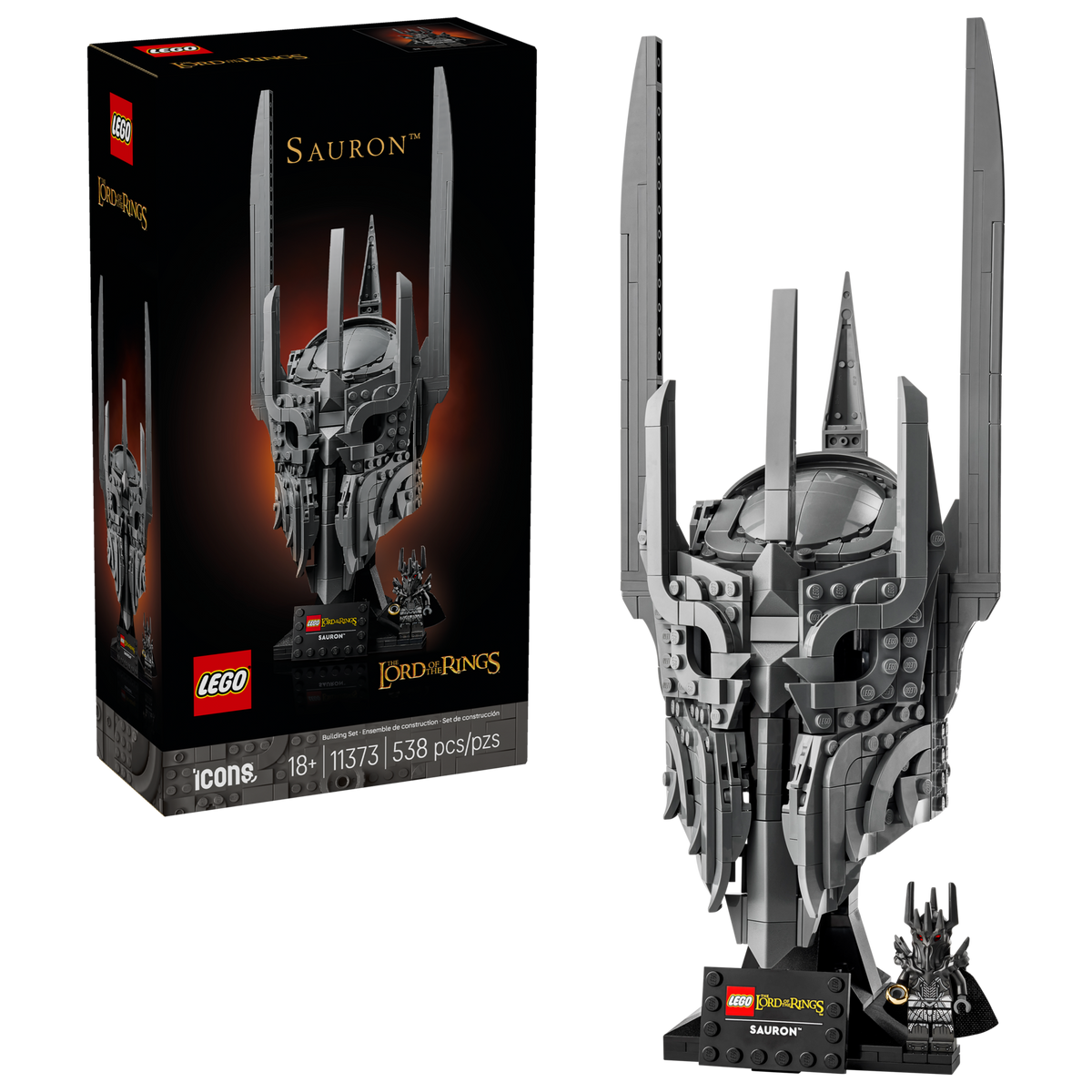 LEGO Icons - Der Herr der Ringe: Saurons Helm (11373)