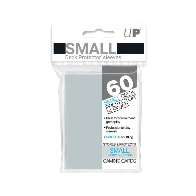 Ultra Pro PRO-Gloss Small Deck Protector Sleeves – 60ct Clear