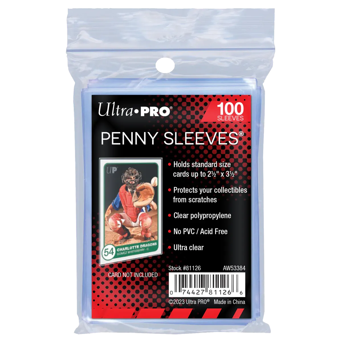 Ultra Pro Soft Sleeves – 100er Pack