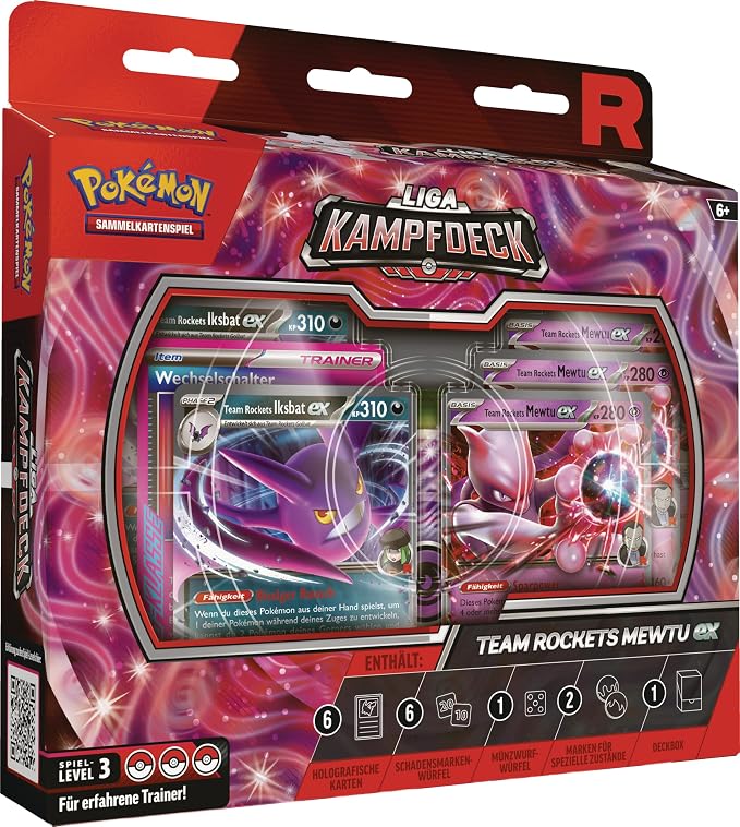 Pokémon - Team Rocket's Mewtwo ex League Battle Deck (EN)