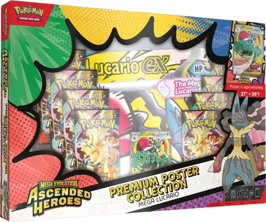 Pokémon Mega Evolution: Premium Poster Collection: Mega Lucario