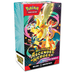 Pokémon Mega Evolution: Ascended Heroes Booster Bundle -EN-