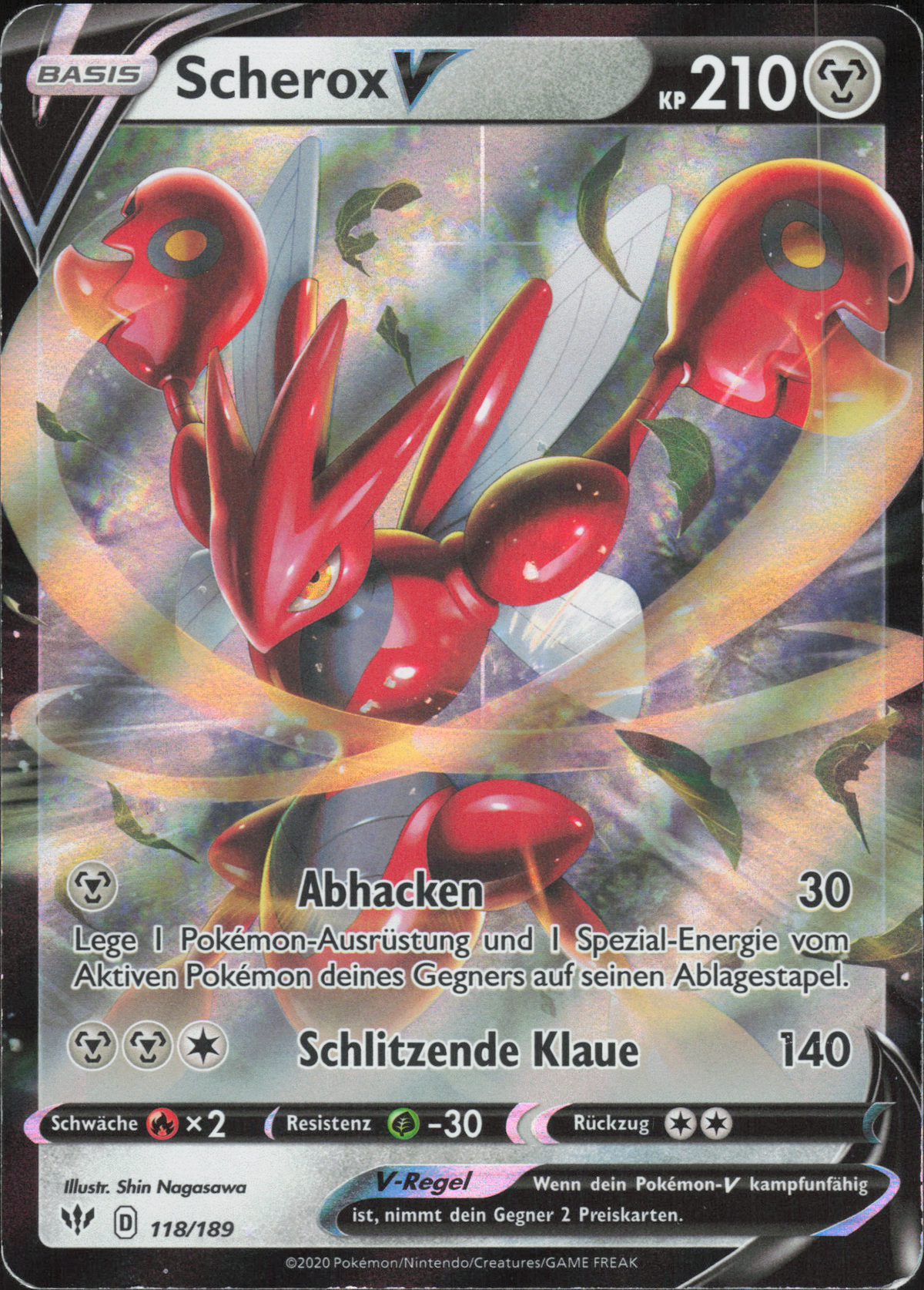 Scizor V 118/189