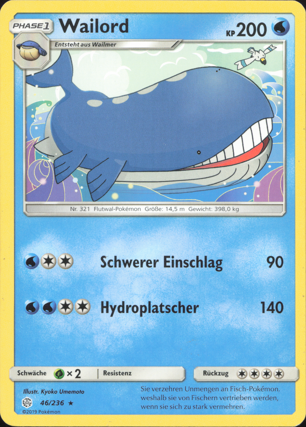 Wailord – 46/236 – Welten im Wandel – Deutsch