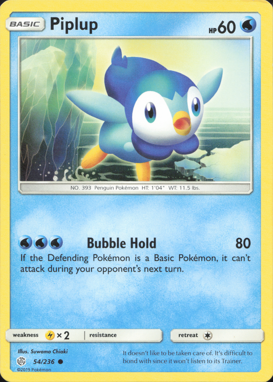 Piplup – 54/236 – Cosmic Eclipse – Englisch