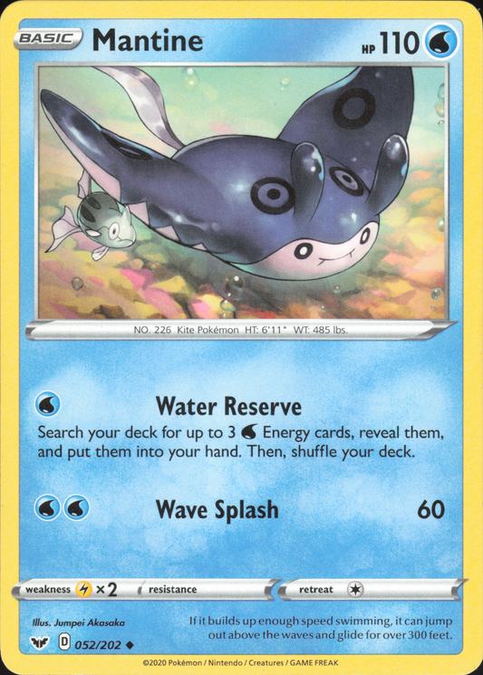 Mantine 052/202 Vorderseite