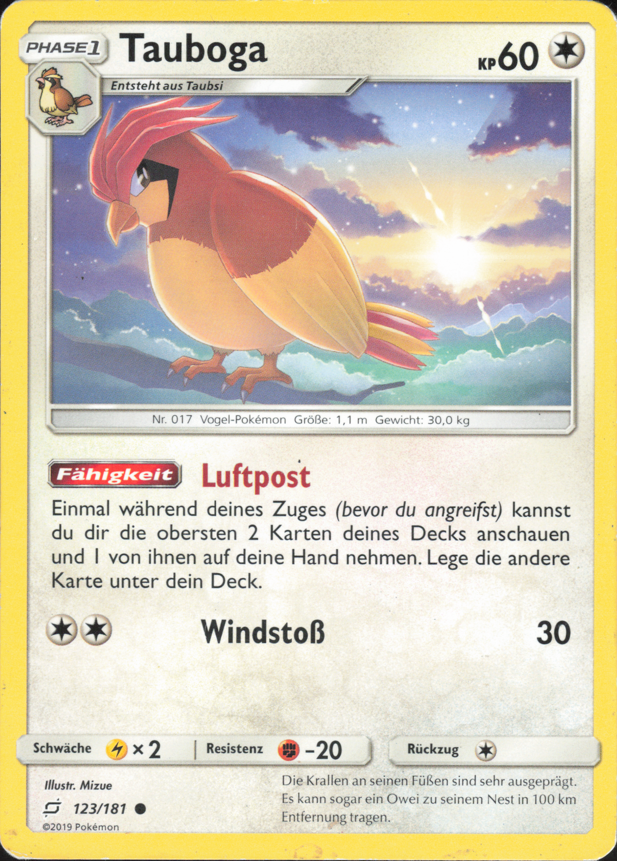 Tauboga 123/181 Vorderseite