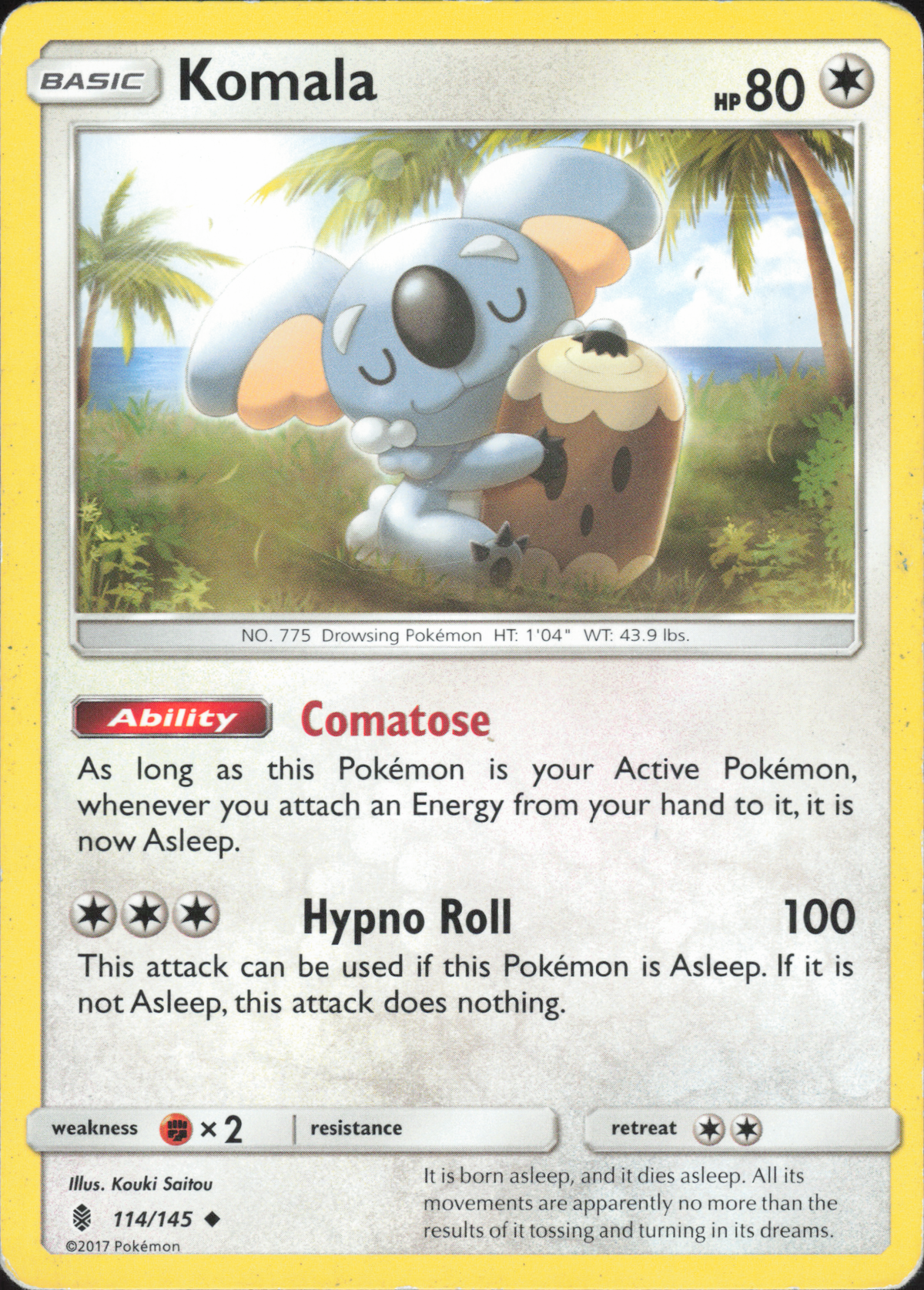 Komala 114/145 Vorderseite