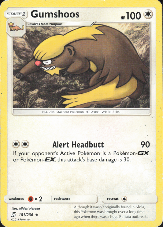 Gumshoos 181/236 Vorderseite
