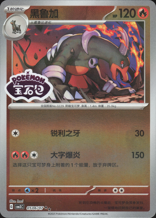 Houndoom 0506/07 Vorderseite