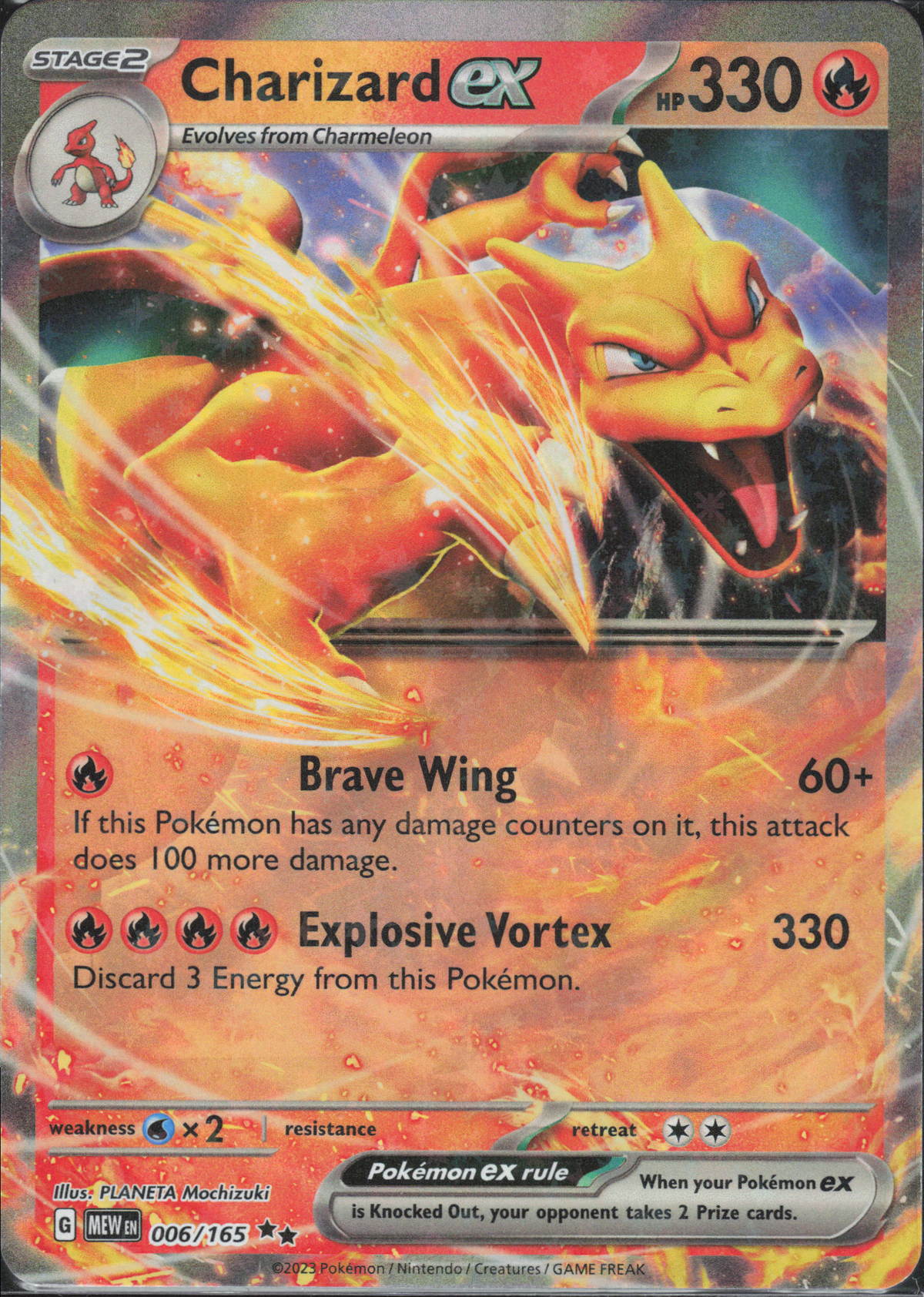 Charizard ex – 006/165 – EN