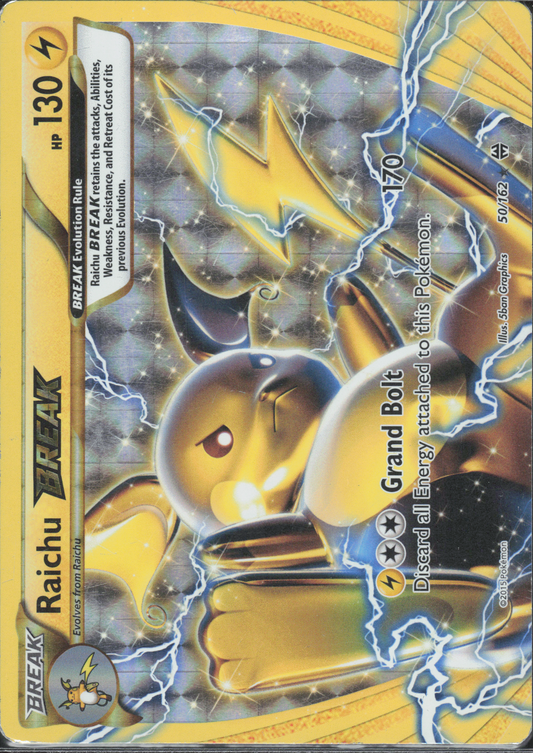 Raichu BREAK - 50/162 - EN