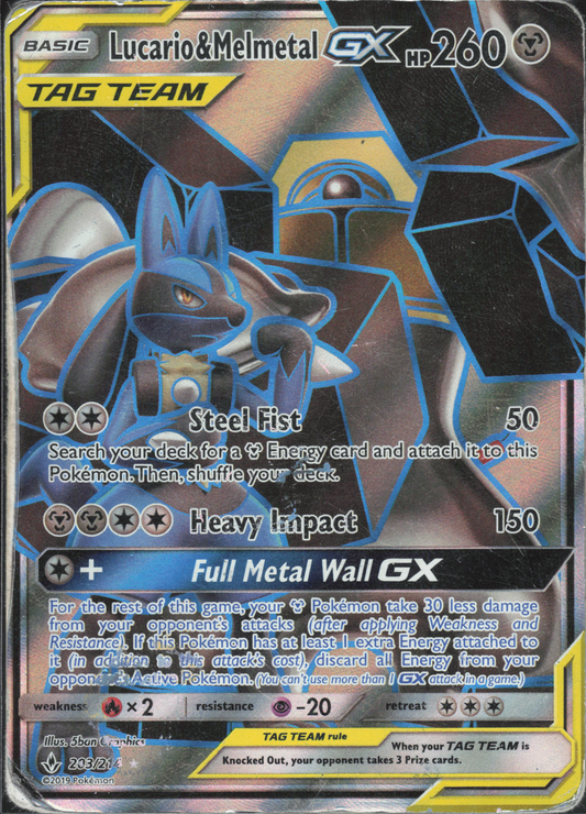 Lucario & Melmetal GX - 203/214 - EN