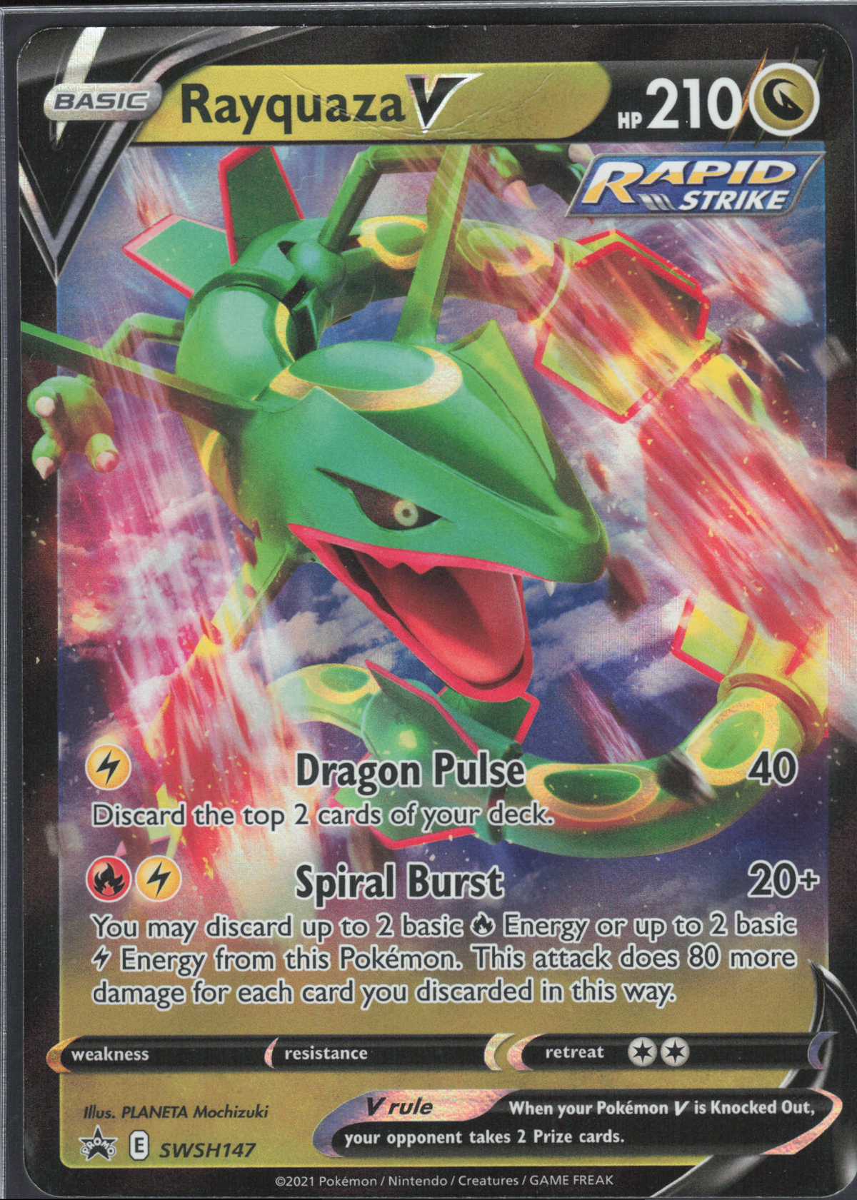 Rayquaza V - SWSH147 - EN