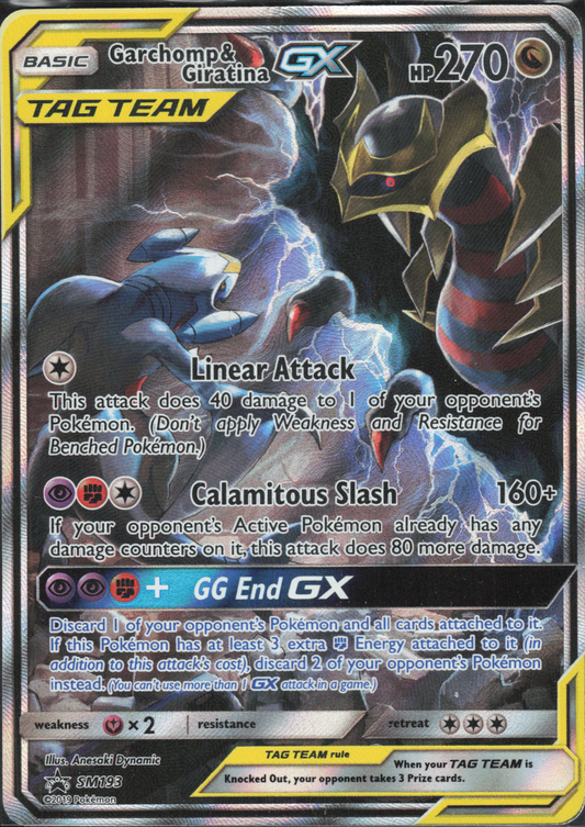 Garchomp & Giratina GX - SM193 - EN