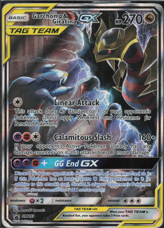 Garchomp & Giratina GX - SM193 - EN