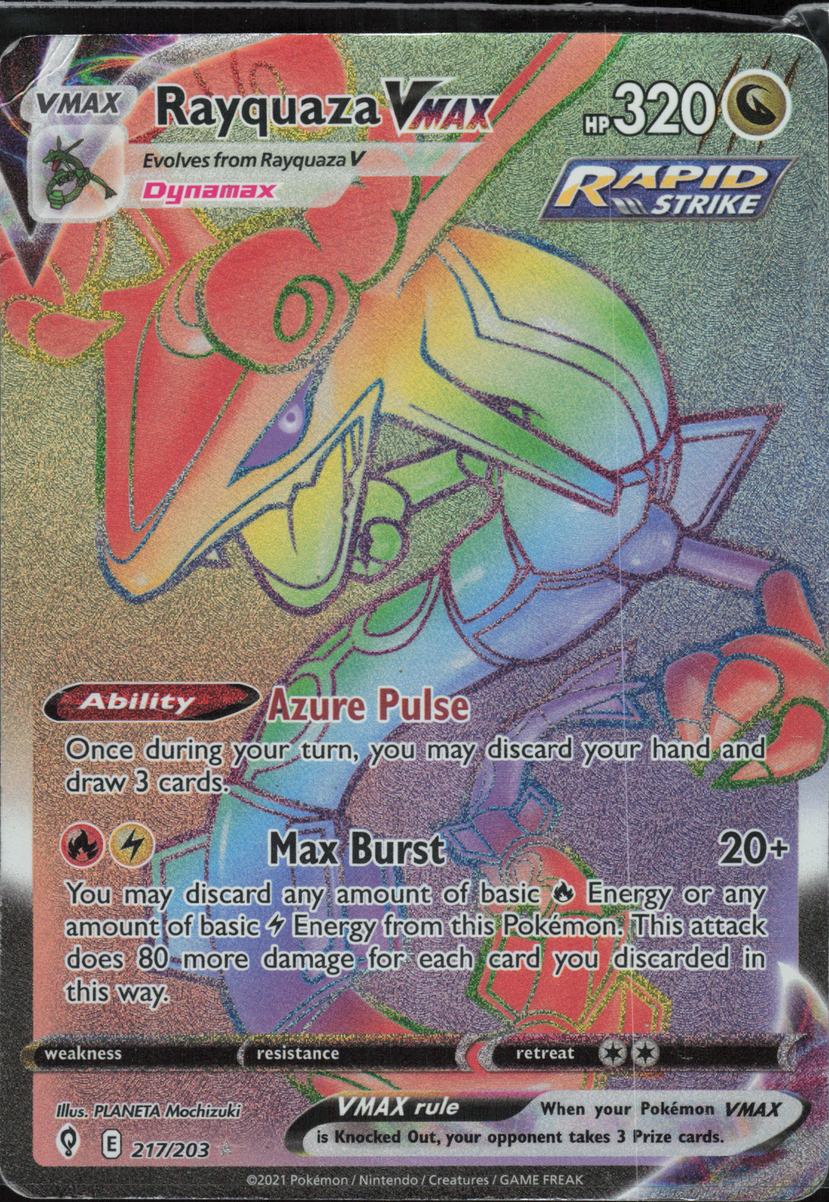 Rayquaza VMAX - 217/203 - EN