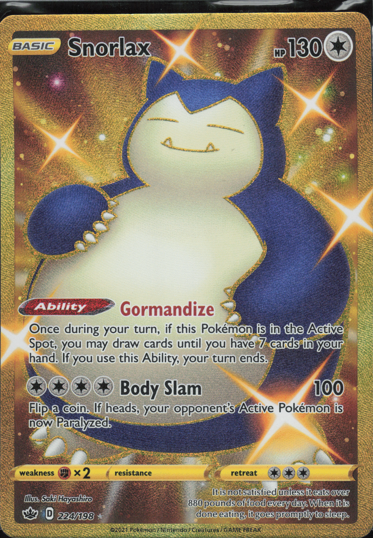 Snorlax - 224/198 - EN
