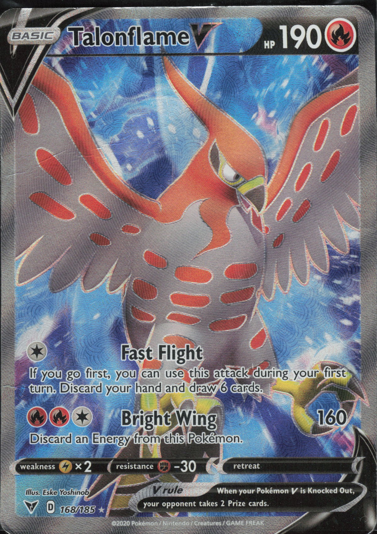 Talonflame V 168/185 Vivid Voltage (EN)