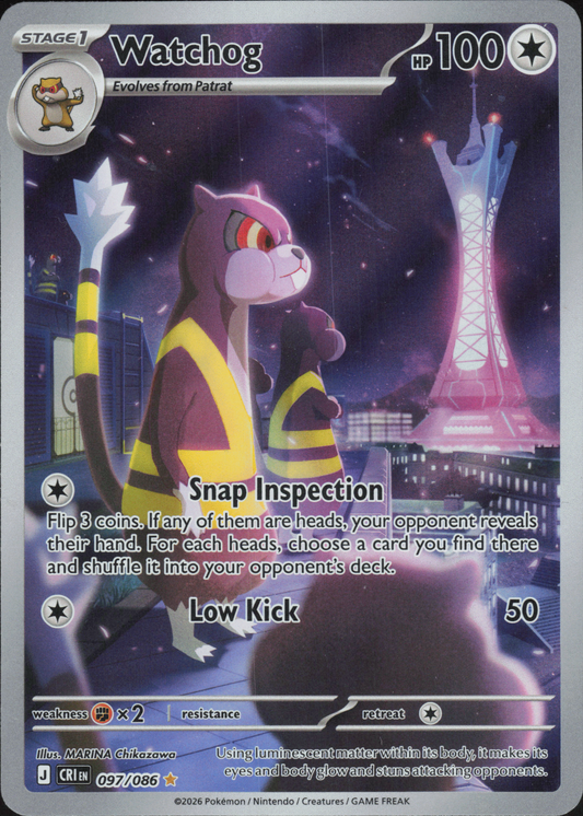 Watchog 097/086 – Chaos Rising – Englisch – Near Mint