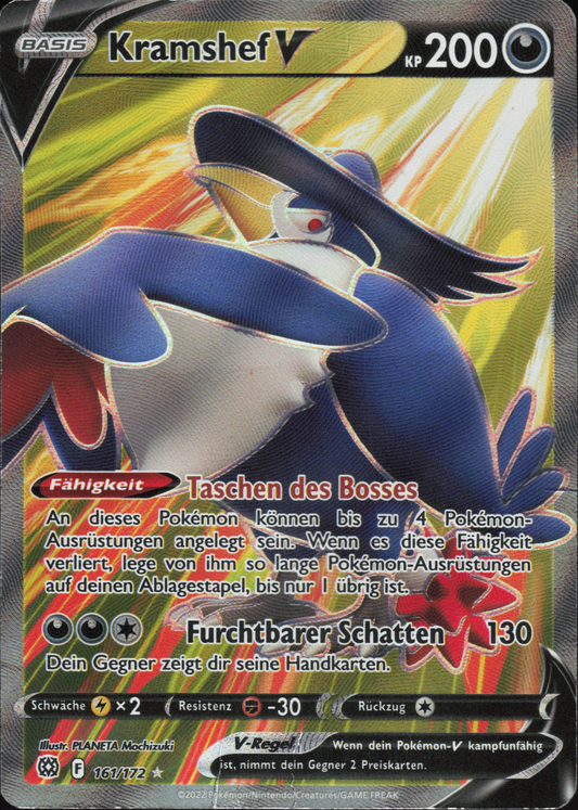 Kramurx V 161/172 Full Art – Strahlende Sterne – Deutsch – Near Mint