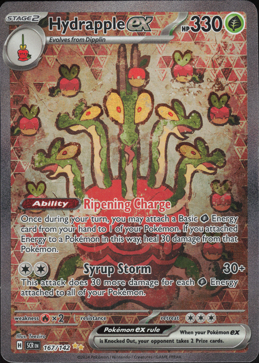 Hydrapple ex 167/142 – Stellar Crown – Englisch – Special Illustration Rare