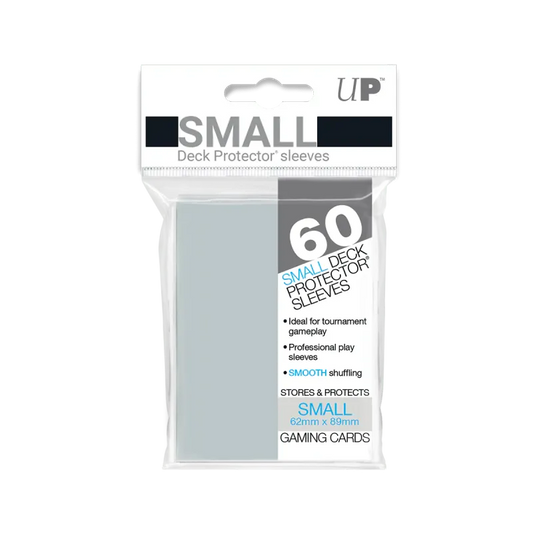 Ultra Pro PRO-Gloss Small Deck Protector Sleeves – 60ct Clear
