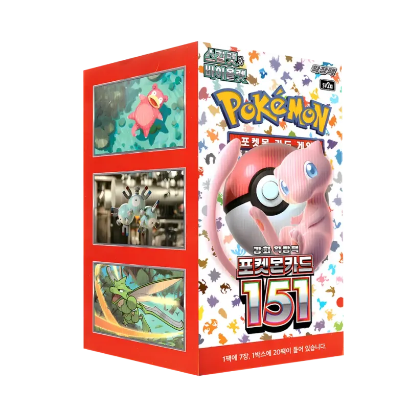 Pokémon TCG | Pokémon 151 (SV2a) | Display (KOR)