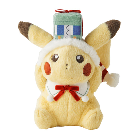 Peluche Pikachu Pokémon Holiday Blessings originale del Pokémon Center