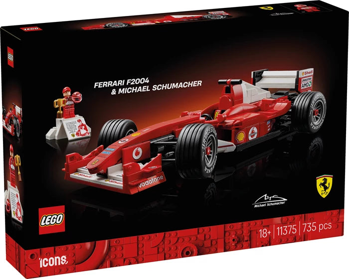 LEGO Icons - Ferrari F2004 & Michael Schumacher (11375)