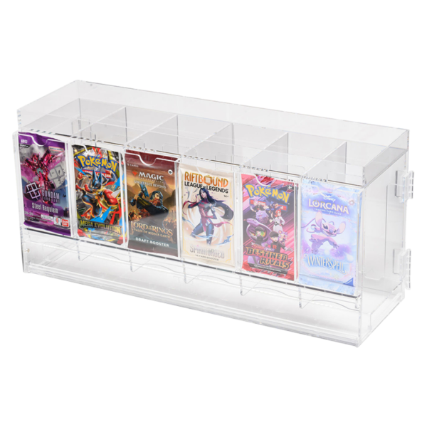 The Acrylic Box – 6-Slot Pack Dispenser