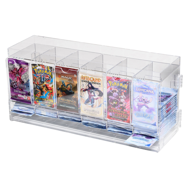 The Acrylic Box – 6-Slot Pack Dispenser