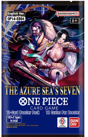 One Piece - The Azure Sea's Seven (OP14-EB04) Booster Pack (EN)