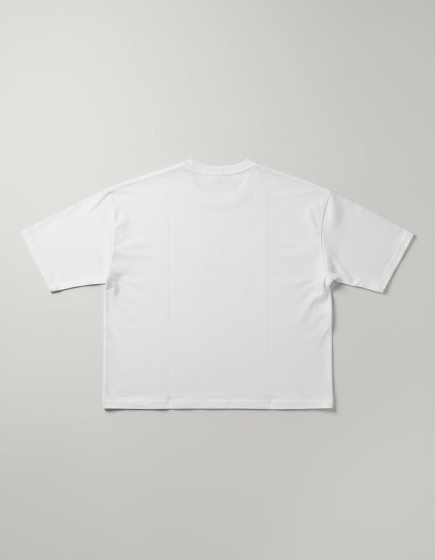 CHAOLIN Heavyweight Boxy T-Shirt White (300GSM)