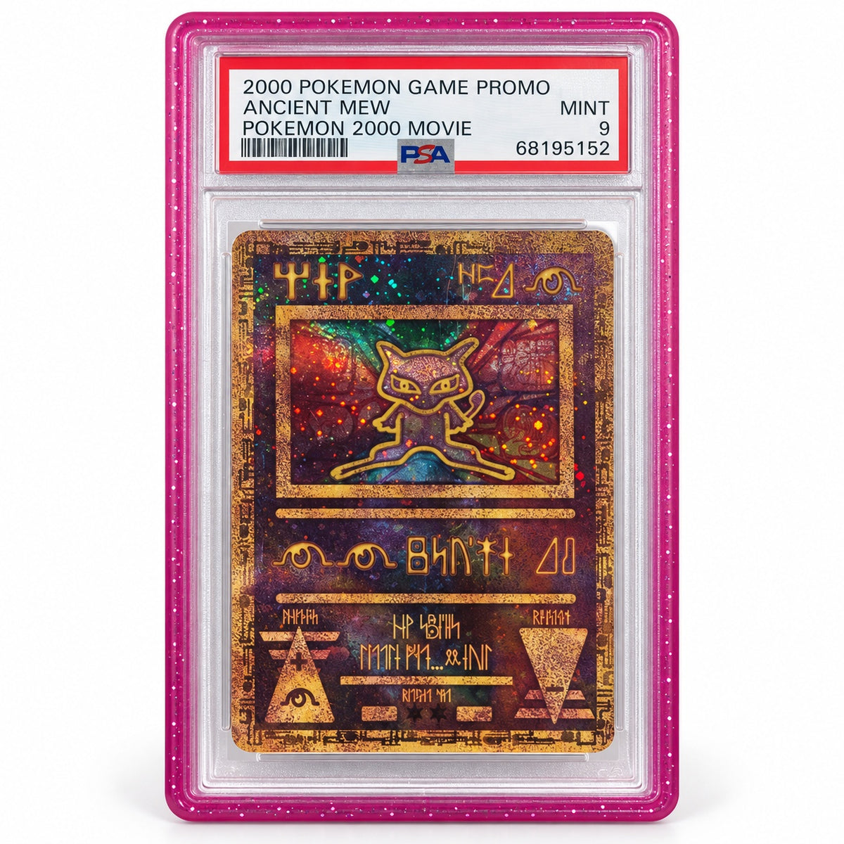 Ancient Mew PSA 9 MINT – Vorderseite (Cert 68195152)