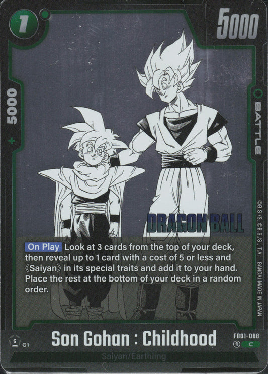 Son Gohan : Childhood FB01-088 Vorderseite