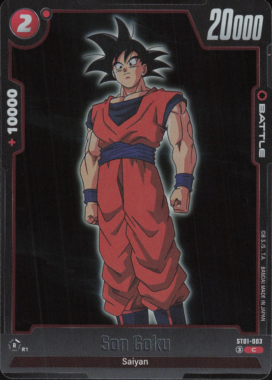 Son Goku ST01-003 Vorderseite