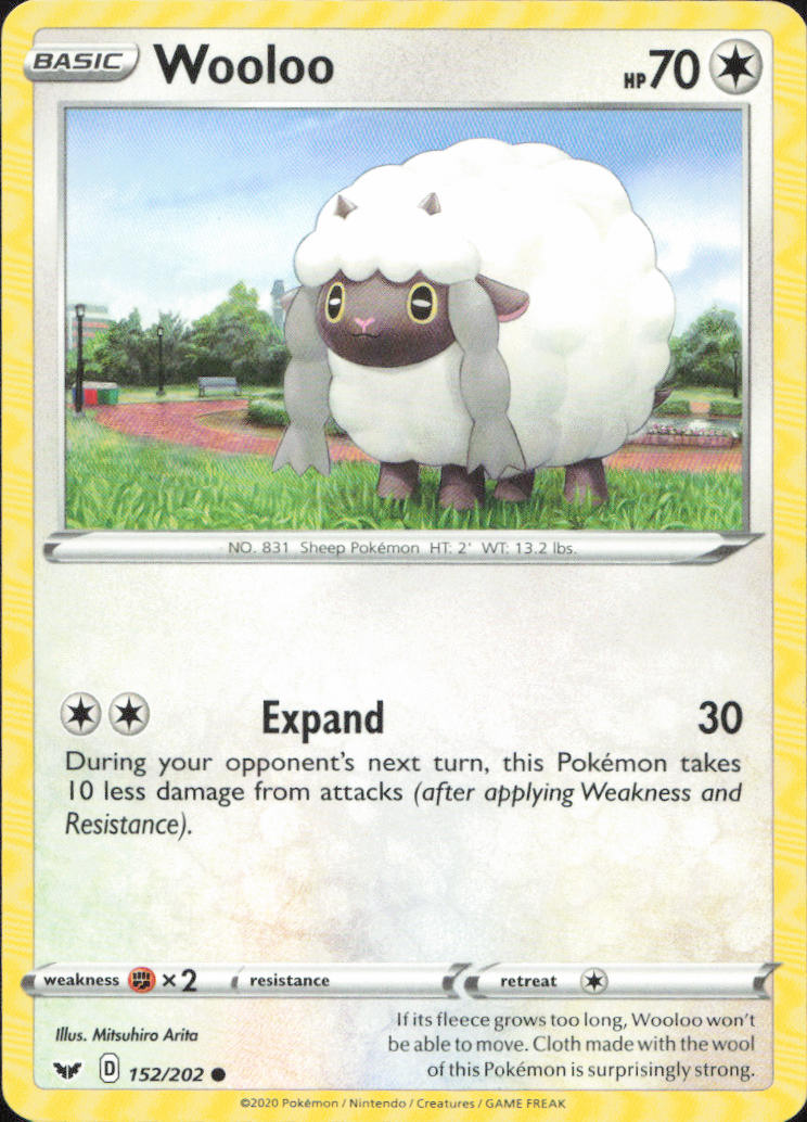 Wooloo 152/202 Vorderseite