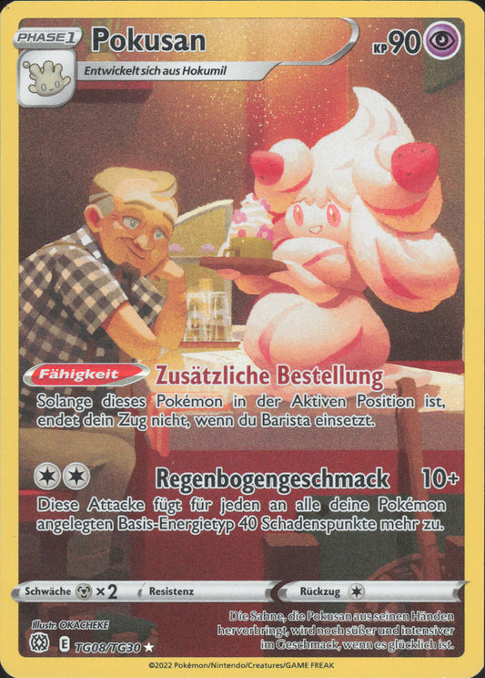 Alcremie Trainer Gallery – TG08/TG30 – Brilliant Stars – Deutsch