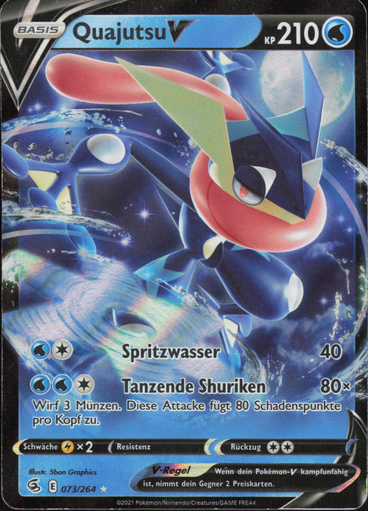 Pokémon - Quajutsu V 073/264 Fusionsangriff (DE) - MP