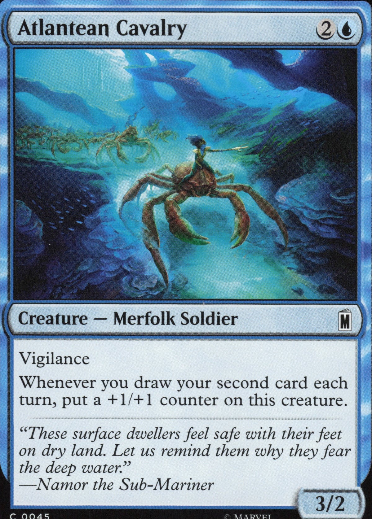 Atlantean Cavalry Vorderseite