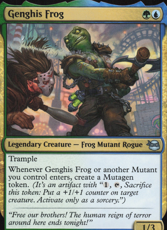 Genghis Frog Vorderseite