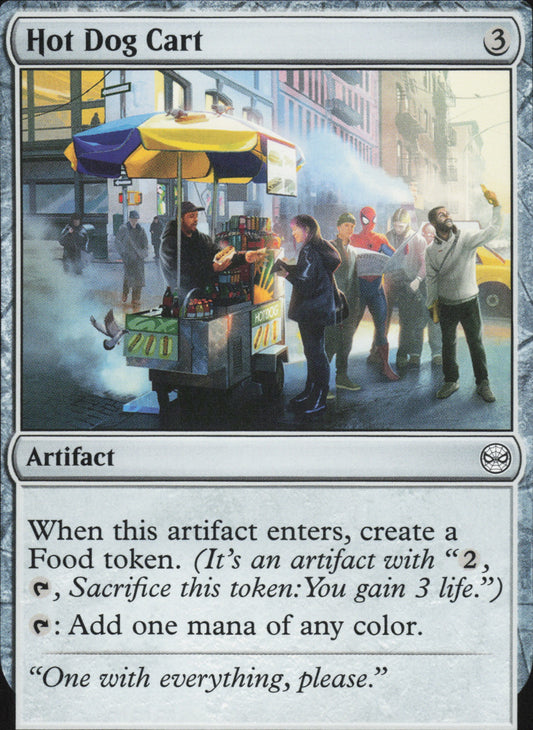 Hot Dog Cart Vorderseite
