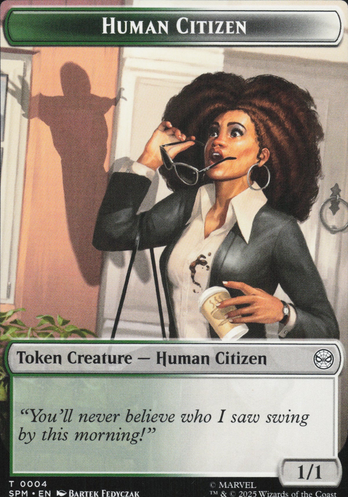 Human Citizen Token Seite