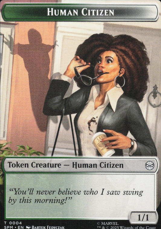 Human Citizen Token Seite