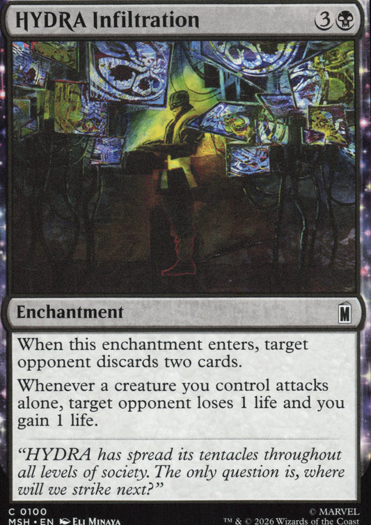 HYDRA Infiltration Vorderseite