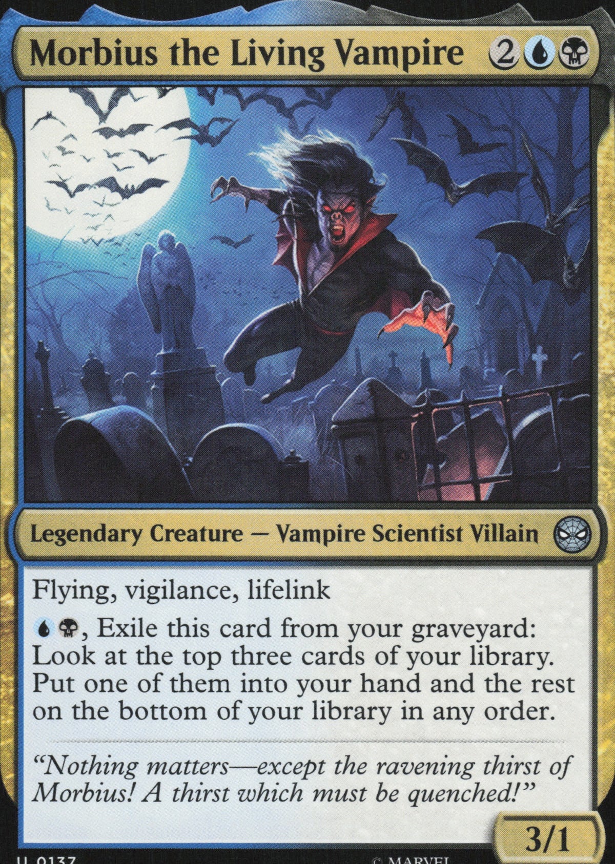 Morbius the Living Vampire Vorderseite