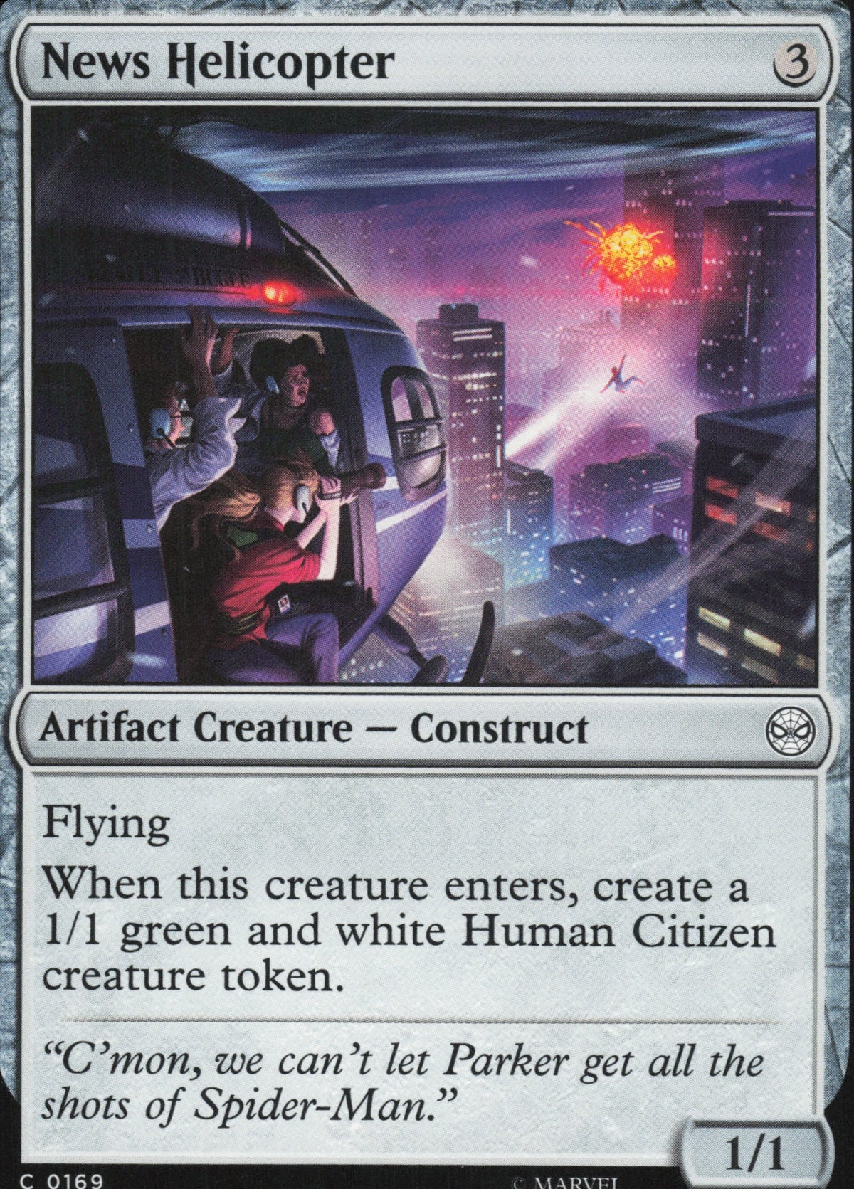 News Helicopter Vorderseite