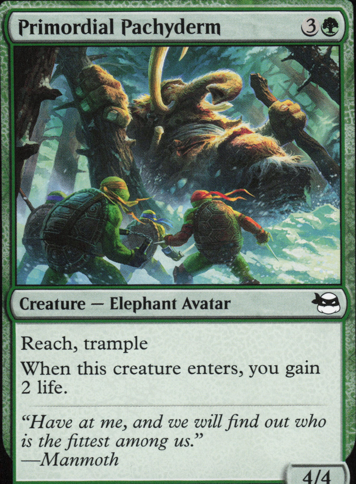 Primordial Pachyderm Vorderseite
