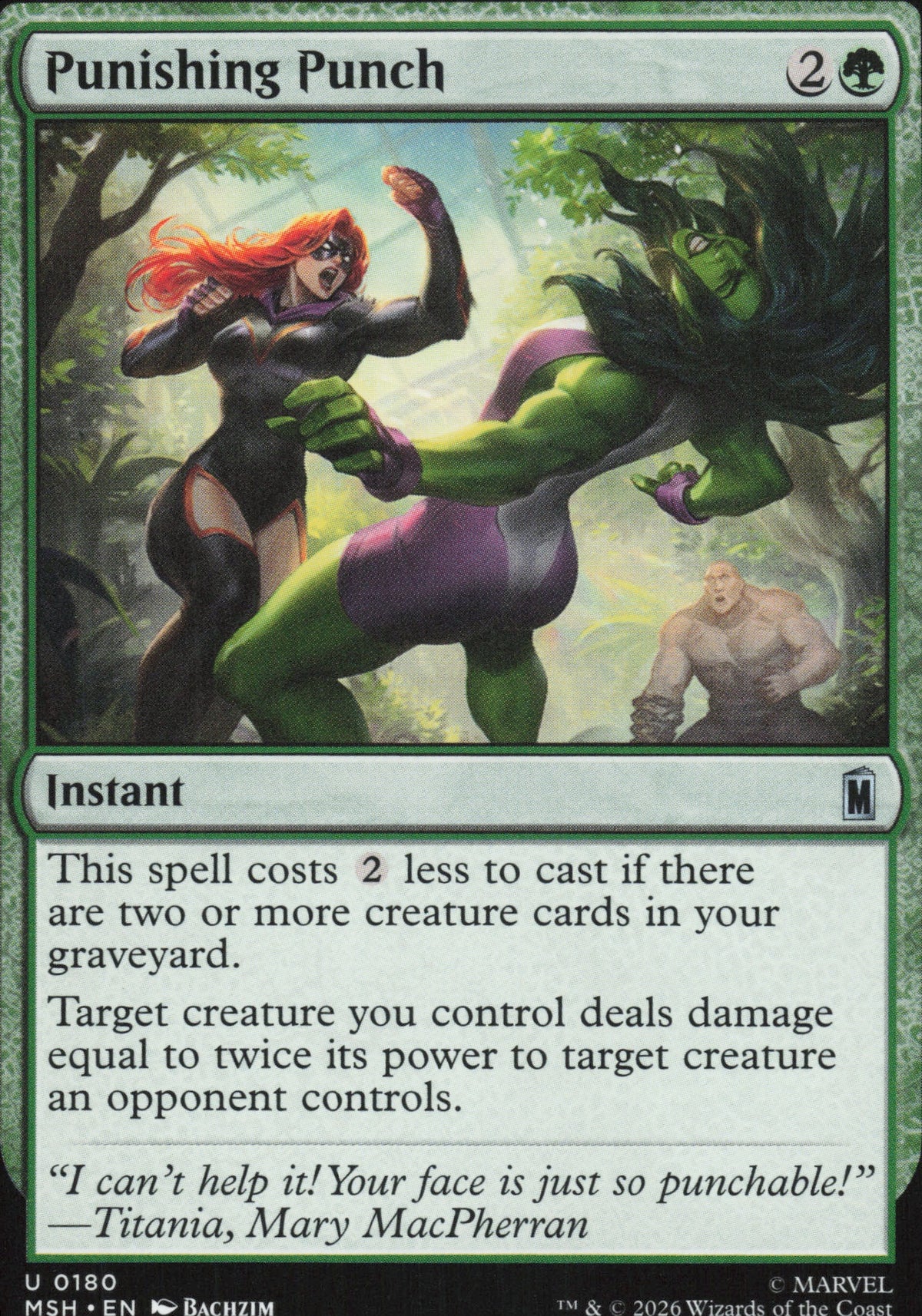 Punishing Punch Vorderseite